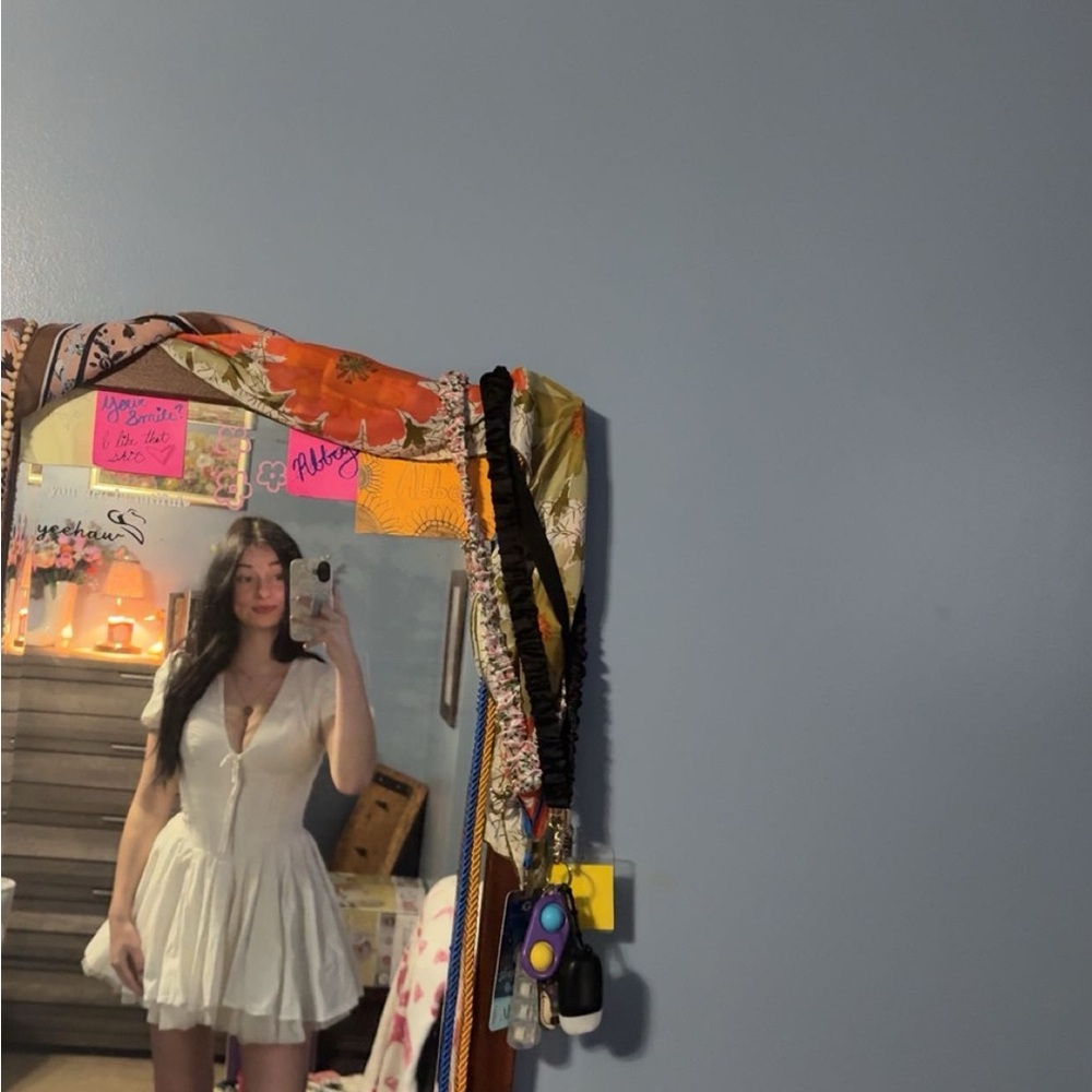 House of CB White Mini Dress XS Regular Cup